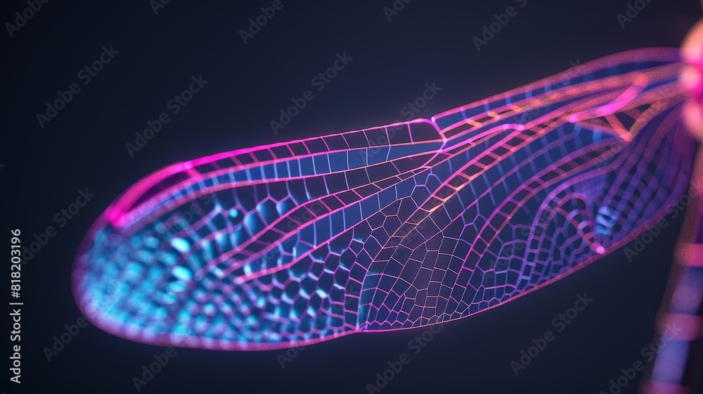 A tight shot of a purple-blue object, lined on one side, with a pink object centrally placed A tight shot of a purple-blue object, lined on one side, with a pink object centrally placed
