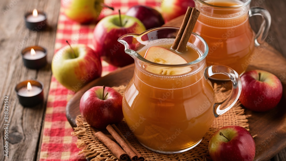 Fall Flavors and Harvest Elixir: A Rustic Journey Through the Rich Aromas of Freshly Brewed Apple Cider Delights