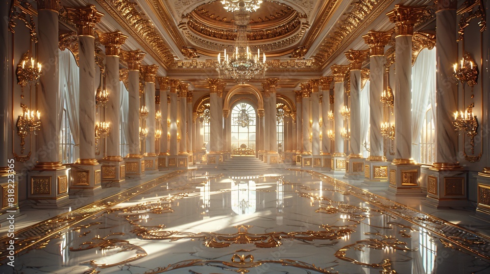 Fototapeta premium interior of Luxury Hotel 