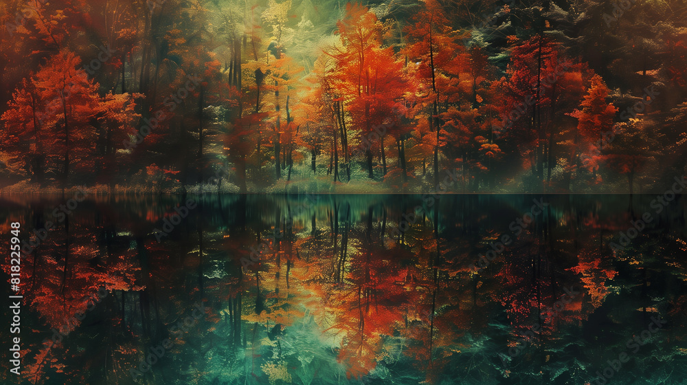 Autumn in the forest