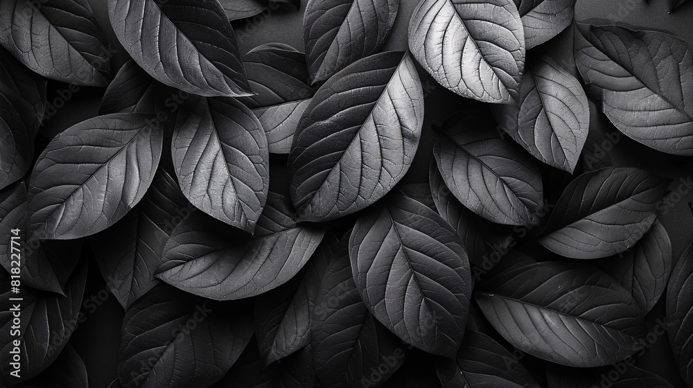 close up of black and white feathers