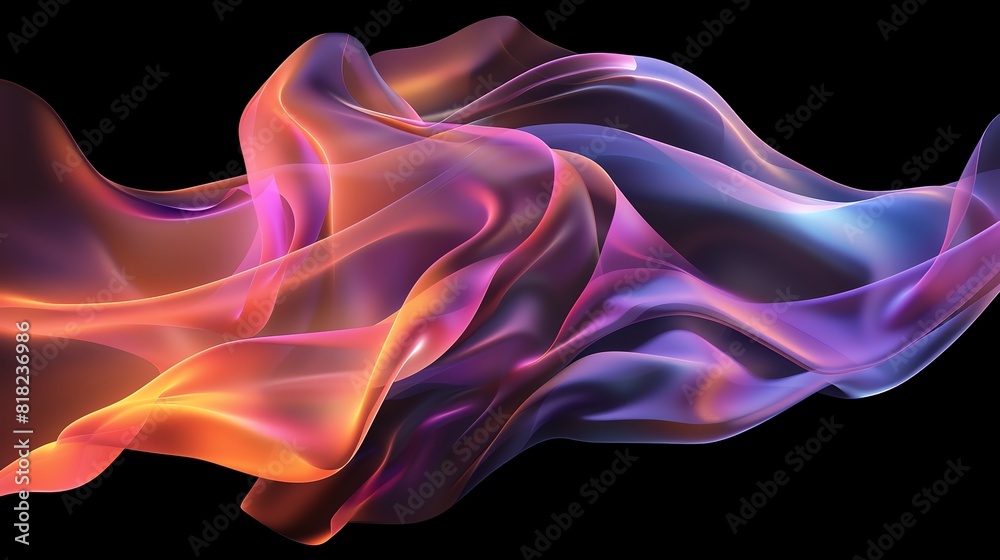 Abstract background of bright colors wavy and colliding Abstract background of bright colors wavy and colliding