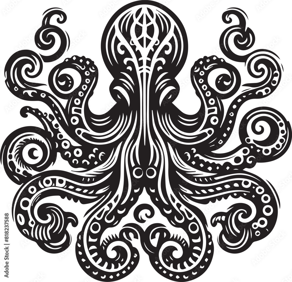 octopus illustration Vector octopus illustration Vector
