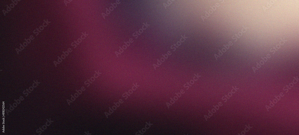Fototapeta premium African Violet Tidal Glowing Abstract Gradient Shape on Grainy Background
