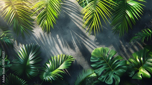 palm tree in a garden