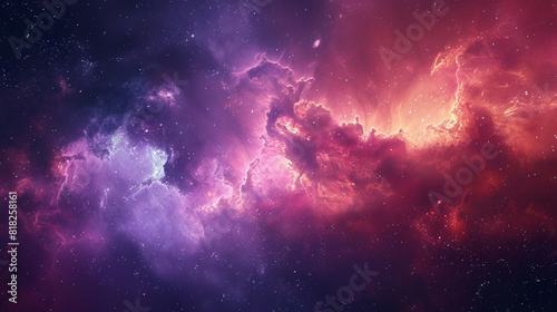 Exploring the Colorful Cosmos Delving into Space -Galaxies - Clouds and Nebulas © Pixel