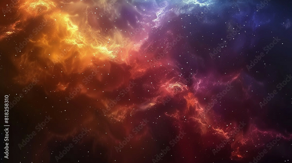 Exploring the Colorful Cosmos Delving into Space -Galaxies - Clouds and Nebulas