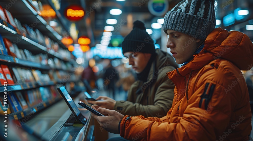man using a tablet man using a tablet