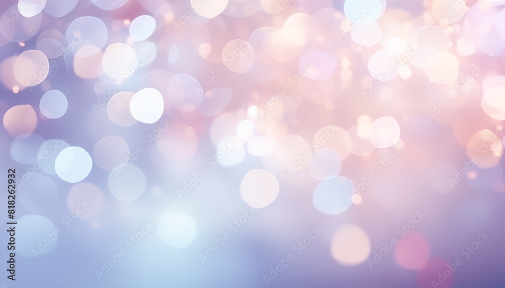 abstract pastel purple pink bokeh background