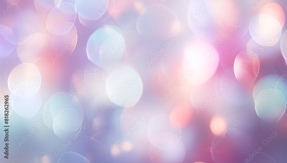 Obraz premium abstract pastel purple pink bokeh background