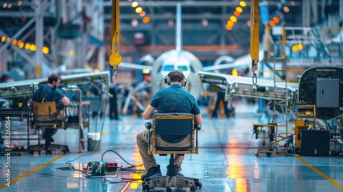Aircraft Maintenance at Work