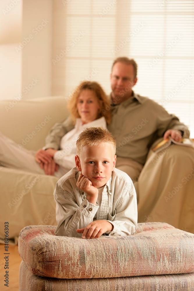A Boy And His Parents A Boy And His Parents