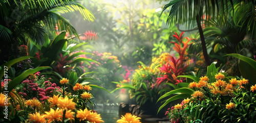 tropical garden