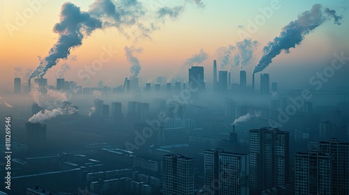 Urgency Amidst Smog  Battling Environmental Pollution in Urban Centers