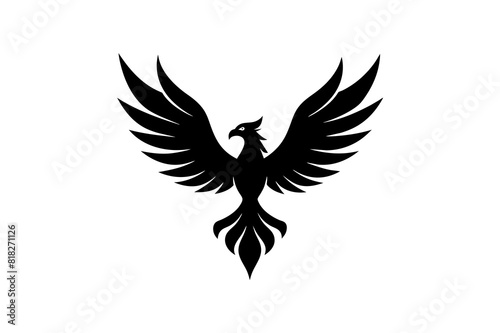  fenix vector silhouette illustration