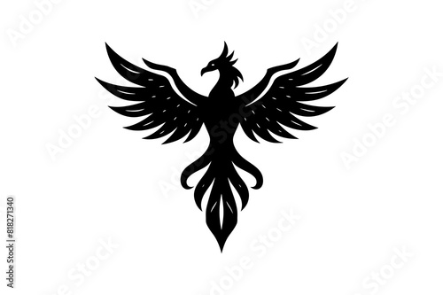  fenix vector silhouette illustration
