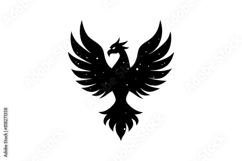  fenix vector silhouette illustration