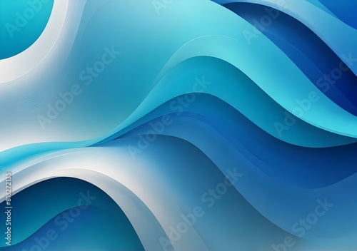 Minimalistic Waves Desktop: Modern Background Art