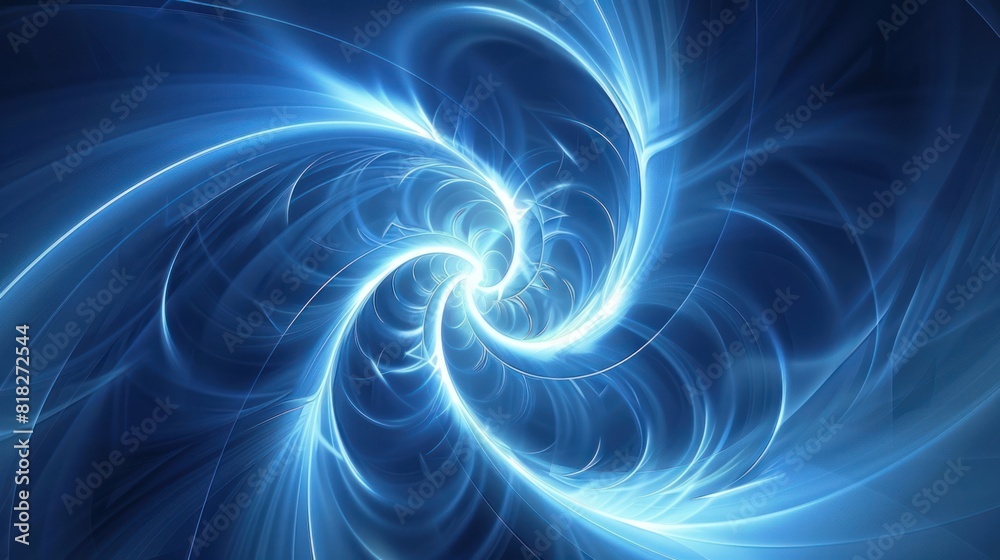 Blue Vortex Abstract - A mesmerizing abstract of swirling blue tones creating a vortex. Blue Vortex Abstract - A mesmerizing abstract of swirling blue tones creating a vortex.