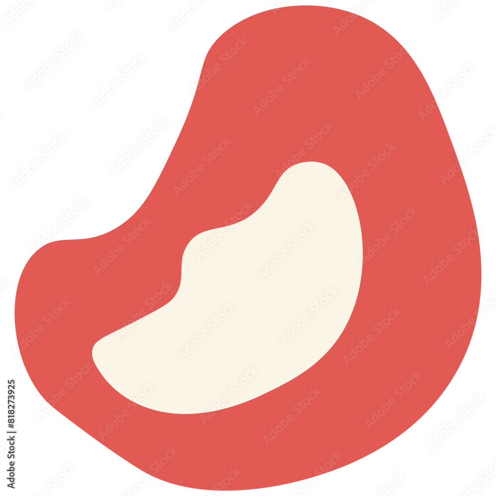 Abstract shape style, nature organic. Vector illustration. Abstract shape style, nature organic. Vector illustration.