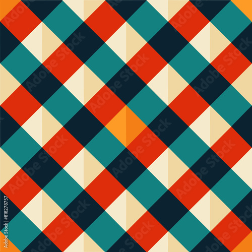Groovy seamless pattern filled with a mash 