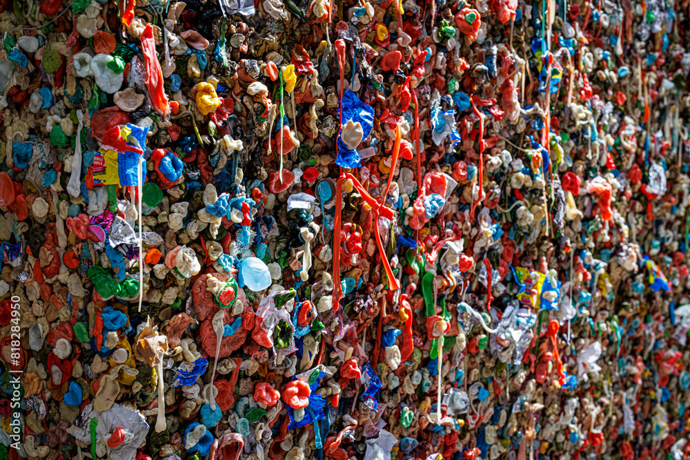 Seattle Bubble Gum alley, bubblegum Seattle Bubble Gum alley, bubblegum