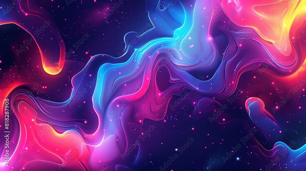 An ethereal dreamscape of vibrant colors and swirling energy.The perfect backdrop for your next project. An ethereal dreamscape of vibrant colors and swirling energy.The perfect backdrop for your next project.