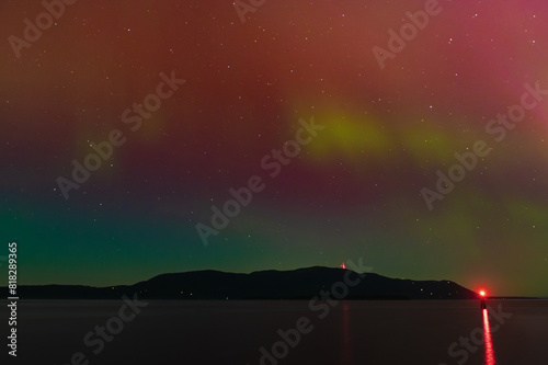 The northern lights, or the aurora borealis, are beautiful dancing ribbons of light that have captivated people for millennia. Not often seen in the Pacific Northwest but this display was spectacular.