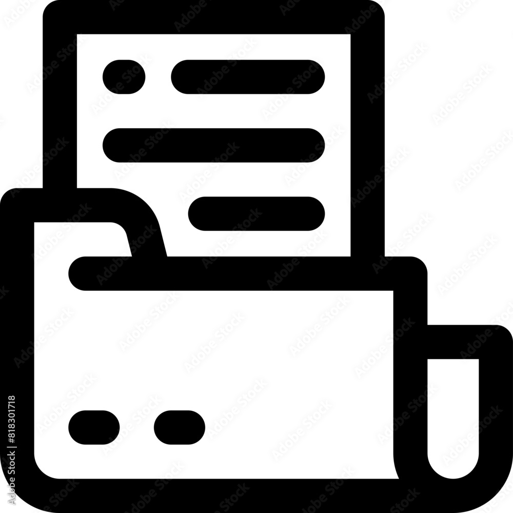 folder icon. vector line icon for your website, mobile, presentation, and logo design. folder icon. vector line icon for your website, mobile, presentation, and logo design.