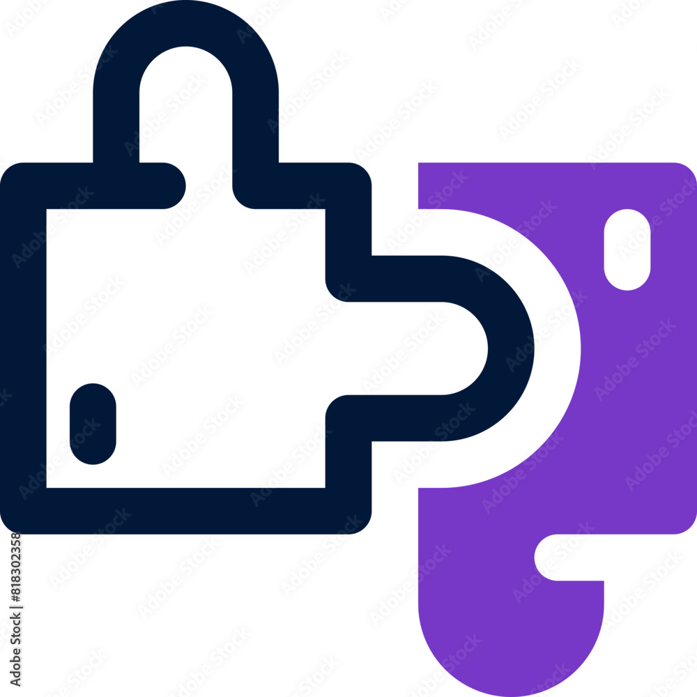 puzzle icon. vector dual tone icon for your website, mobile, presentation, and logo design. puzzle icon. vector dual tone icon for your website, mobile, presentation, and logo design.