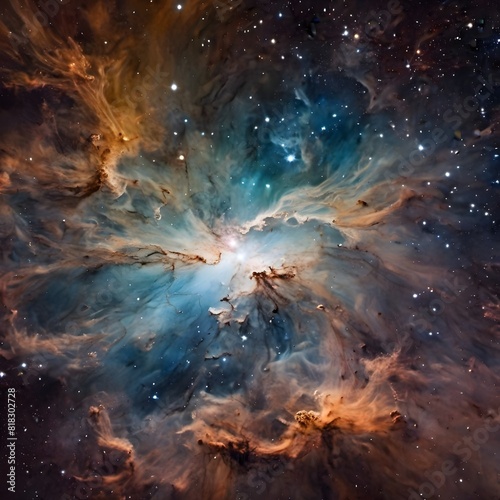 Space galaxy cloud. Background wallpaper.