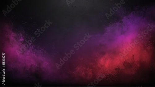 red purple black , template empty space color gradient rough abstract background