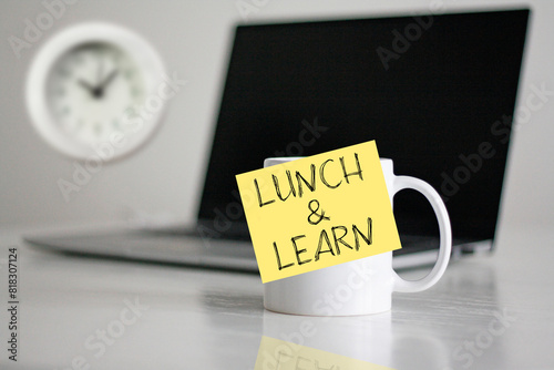Fényképezés Lunch and learn as educational concept