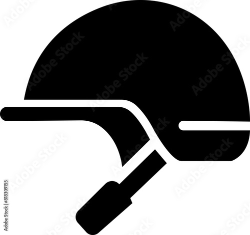 Motorcycle helmet vector icon. Racing team helmet, Construction helmet, motorcycle helmet, hard hat black flat for web design isolated on transparent background.