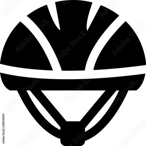 Motorcycle helmet vector icon. Racing team helmet, Construction helmet, motorcycle helmet, hard hat black flat for web design isolated on transparent background.