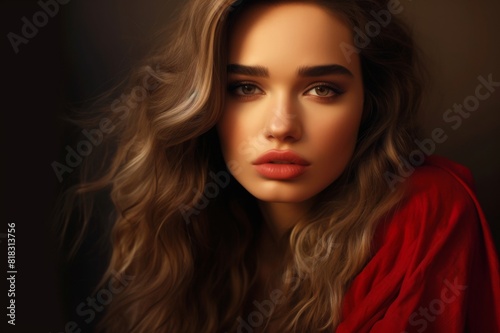 portrait of a sensual woman