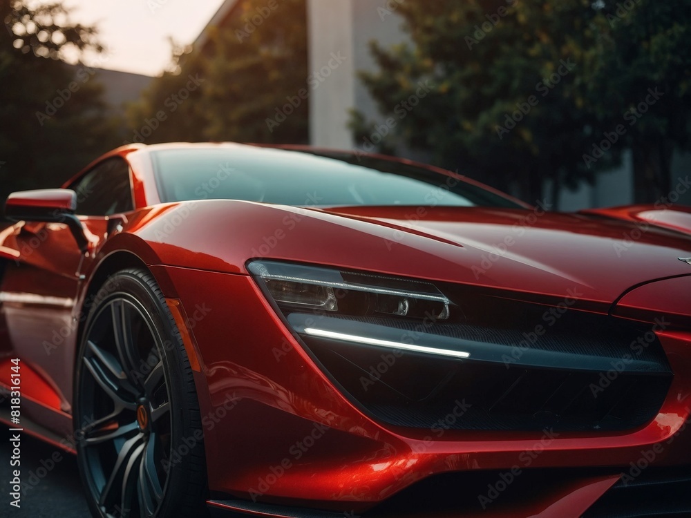 Fototapeta premium sport car luxurycar generate ai