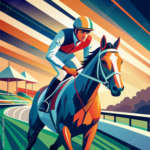 Horse Racing Competition Equestrian Performance Sport