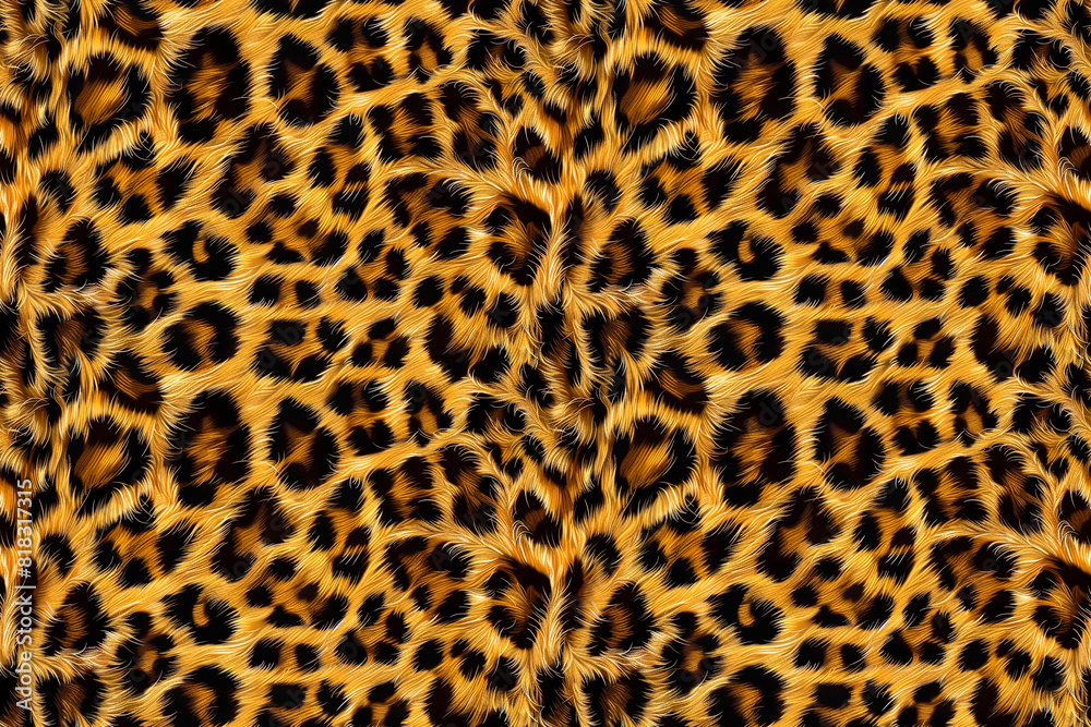 Seamless pattern of realistic leopard print Seamless pattern of realistic leopard print