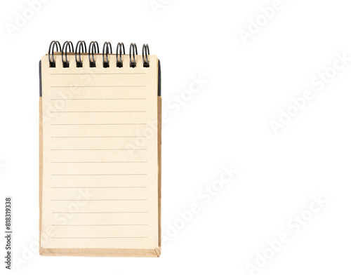 a blank notepad