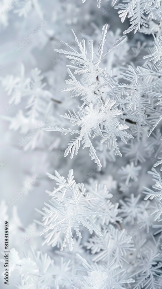 Close up of a snow covered tree with lots of snow Close up of a snow covered tree with lots of snow