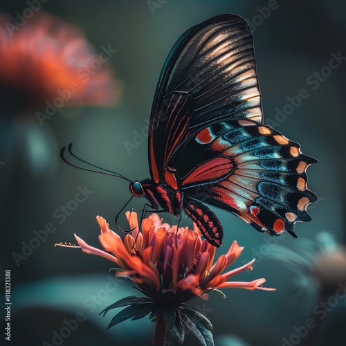 Butterfly on flower