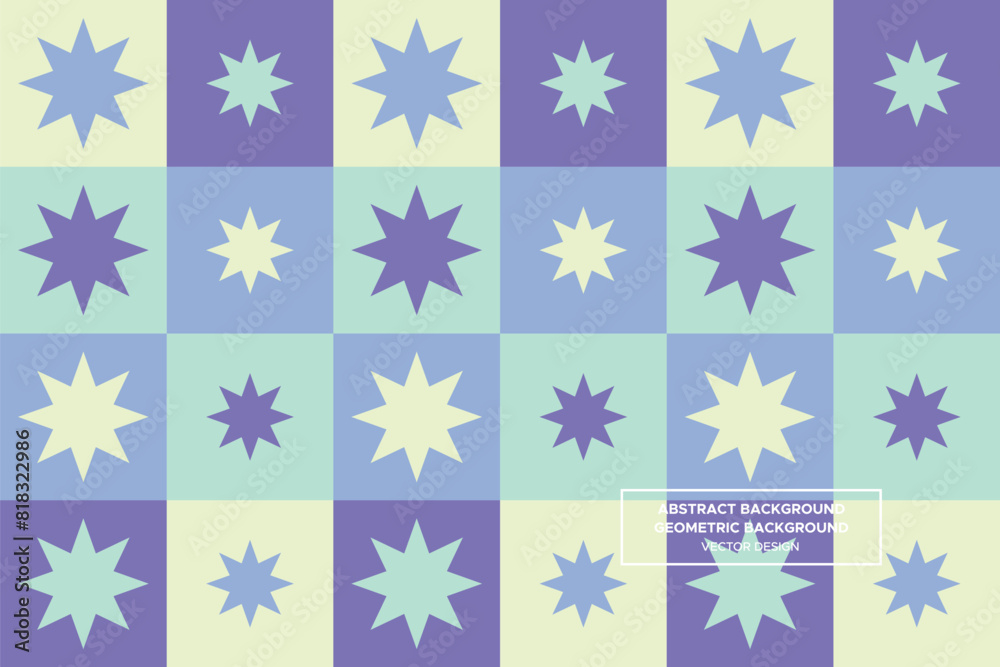 Abstract Background | Geometric Background (Stars) - Pattern, Profile, Brochure, Website Design, Banner, Wall Art, Poster, Advertisement, Apparel, Textiles, Interior Design (4 Colors) - DL.2.65 Abstract Background | Geometric Background (Stars) - Pattern, Profile, Brochure, Website Design, Banner, Wall Art, Poster, Advertisement, Apparel, Textiles, Interior Design (4 Colors) - DL.2.65