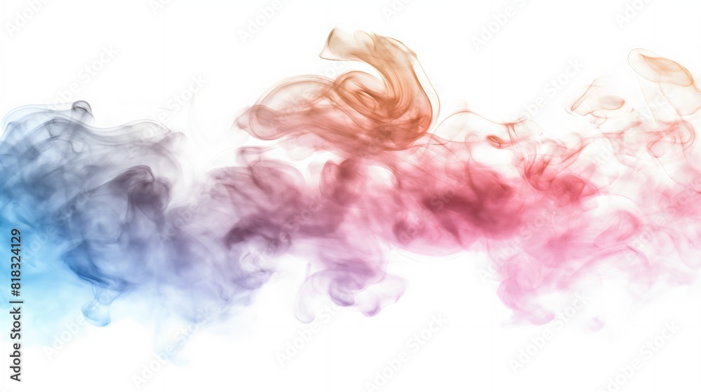 Fototapeta premium abstract colorful smoke