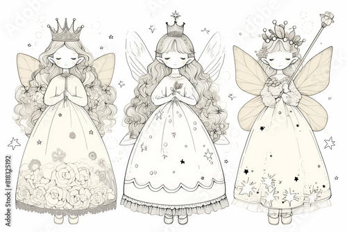 Fairy With Wings and Wand