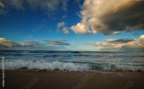 Waves On A Beach © Designpics