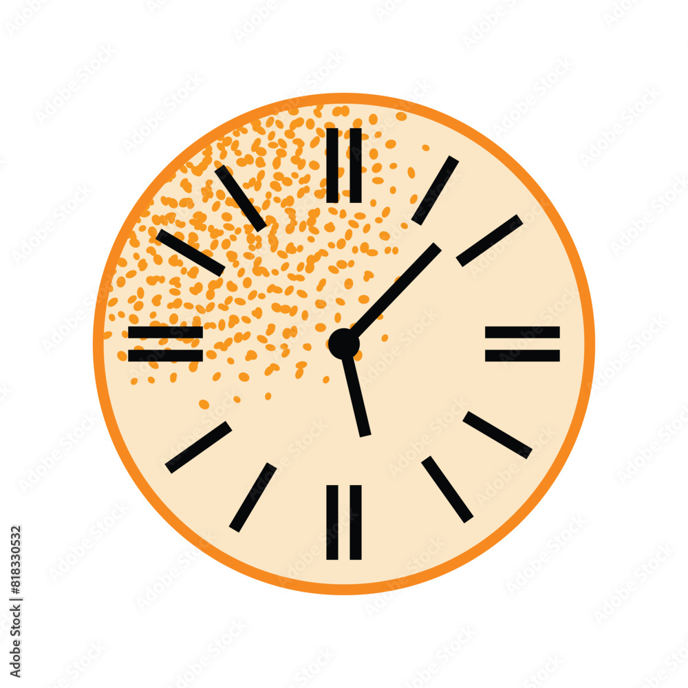 Set watch. Cartoon analog and modern timepieces. Digital interior chronometers. Retro alarm clock bright colours, modern design. Vector illustration isolated on background Set watch. Cartoon analog and modern timepieces. Digital interior chronometers. Retro alarm clock bright colours, modern design. Vector illustration isolated on background