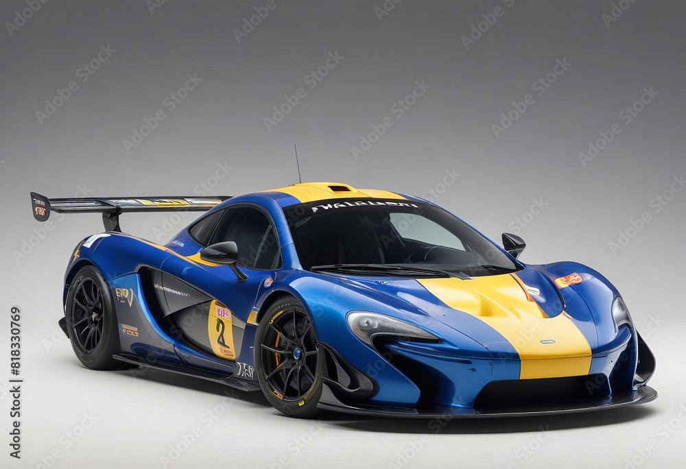 Naklejka premium sport car luxury generate ai