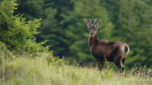 Chamois  Rupicapra rupicapra  Vosges Mountains  France