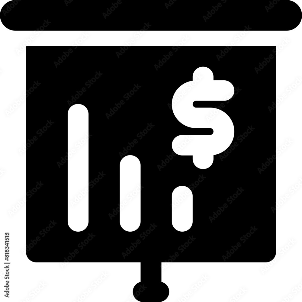 presentation icon. vector glyph icon for your website, mobile, presentation, and logo design. presentation icon. vector glyph icon for your website, mobile, presentation, and logo design.